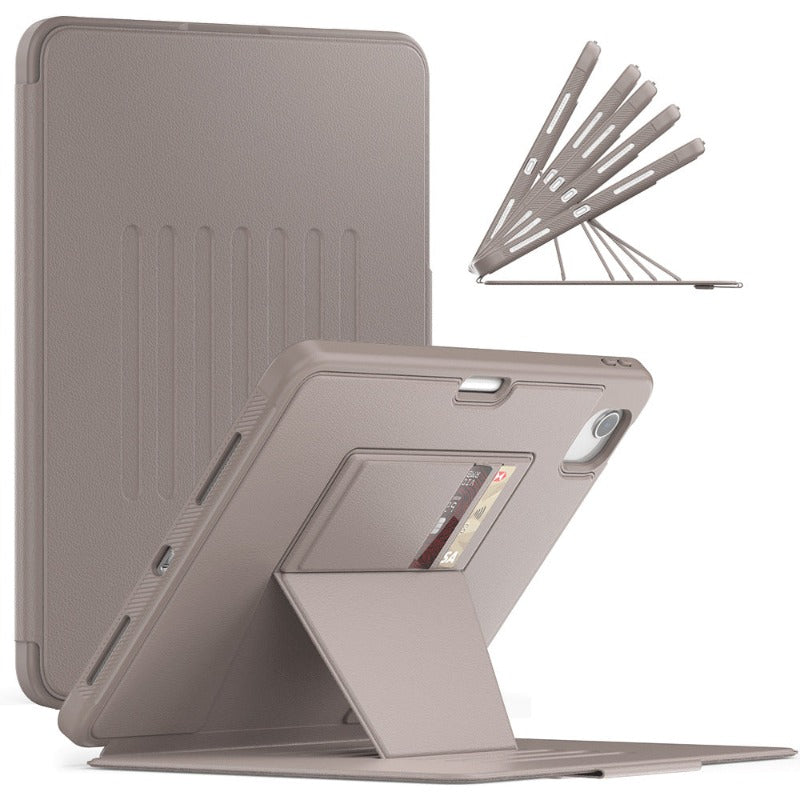 Frendorf | Magnetische Stand PU-Lederhülle mit Kartensteckplatz für iPad