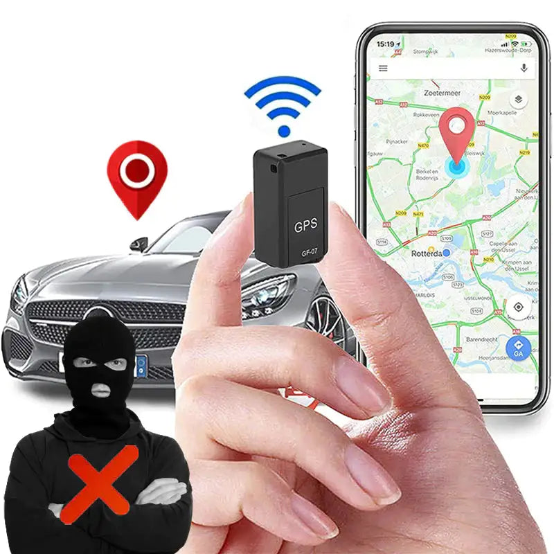 Frendorf | Mini-GPS-Verfolger - Verfolgen Sie den Standort Ihres Fahrzeugs auf dem Handy!