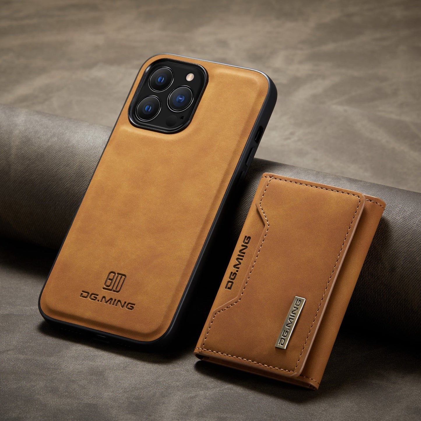 Frendorf | 2 in 1 abnehmbares Leder Wallet Case für iPhone