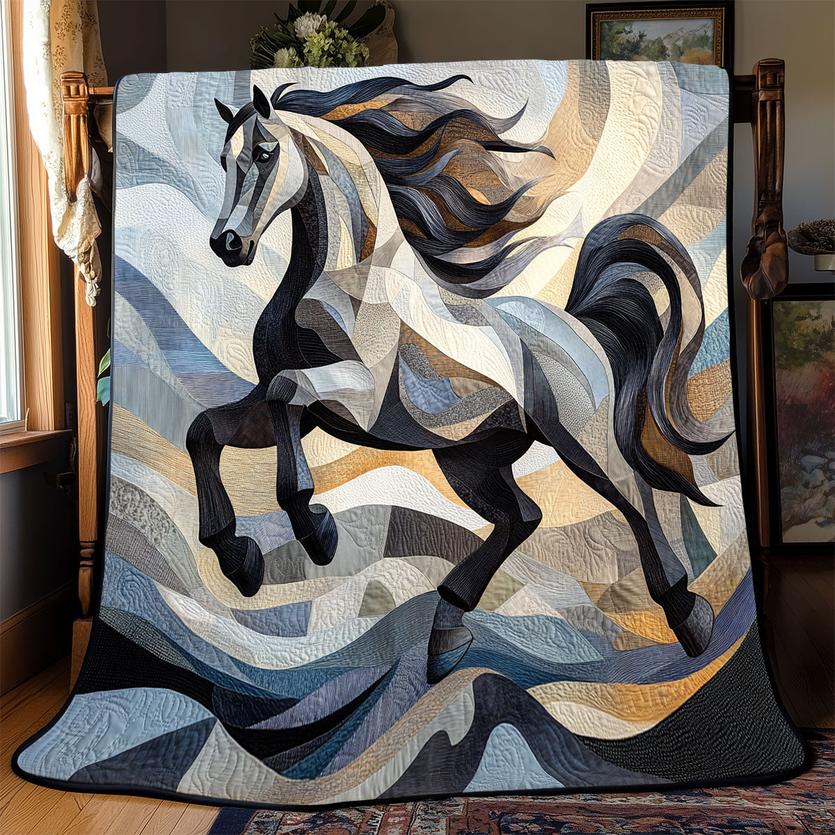 Majestic Horse Steppdecke