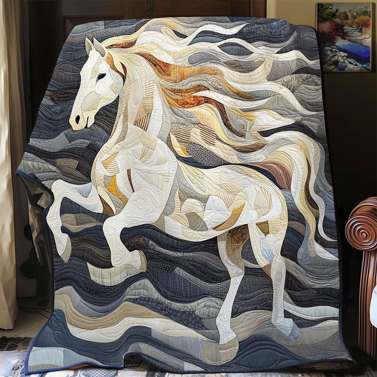 Majestic Horse Steppdecke