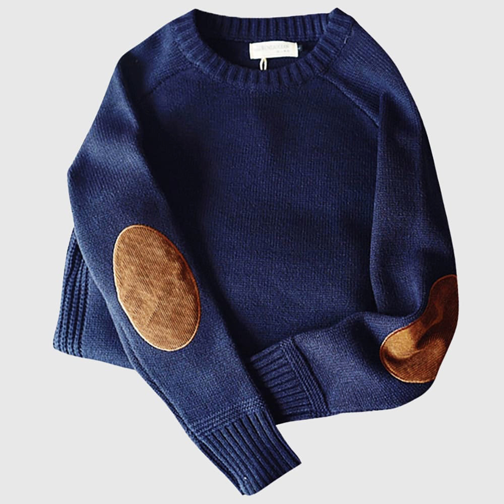 Frendorf | -Winterpullover für Männer mit Ellbogenpatches