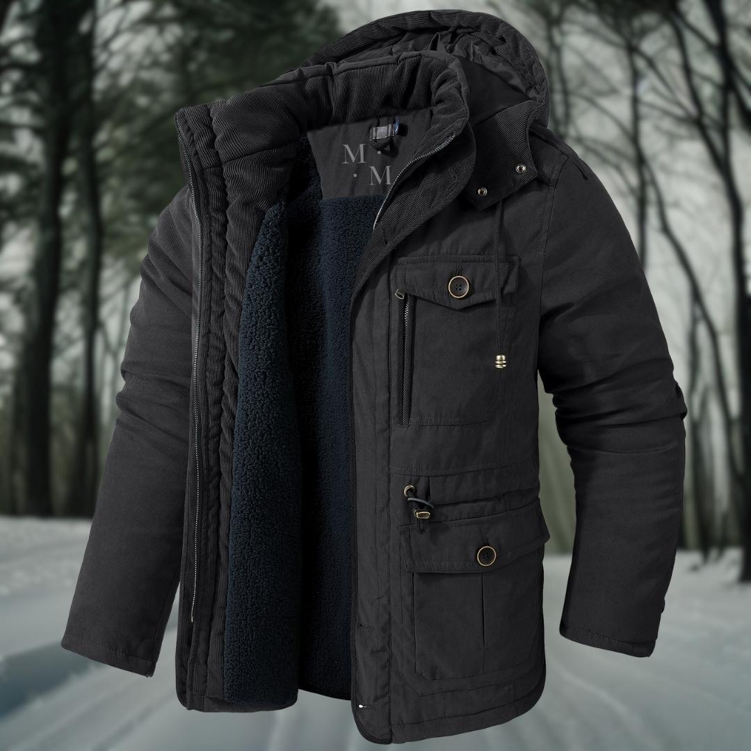 Frendorf | warme Parka-Jacke für Herren mit Kapuze