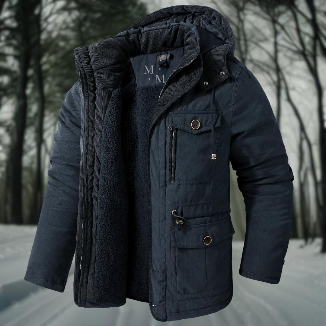 Frendorf | warme Parka-Jacke für Herren mit Kapuze
