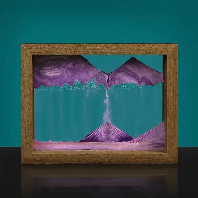 Rotierende Sanddekoration - Roscop