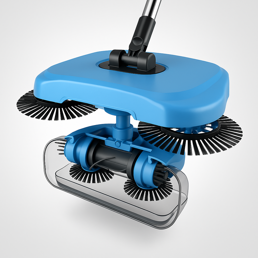 Frendorf | 2-in-1 Staubsauger Besen | Kabellos, umweltfreundlich & geeignet für Fliesen, Holz und Teppiche