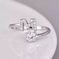 Frendorf | Alphabet-Strass-Silberring