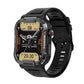 Frendorf | HUGH | Außen Militär Slim Uhr Männer | Bluetooth, IP68 Wasserdichte Fitness Smartwatch
