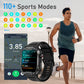 Frendorf | HUGH | Außen Militär Slim Uhr Männer | Bluetooth, IP68 Wasserdichte Fitness Smartwatch