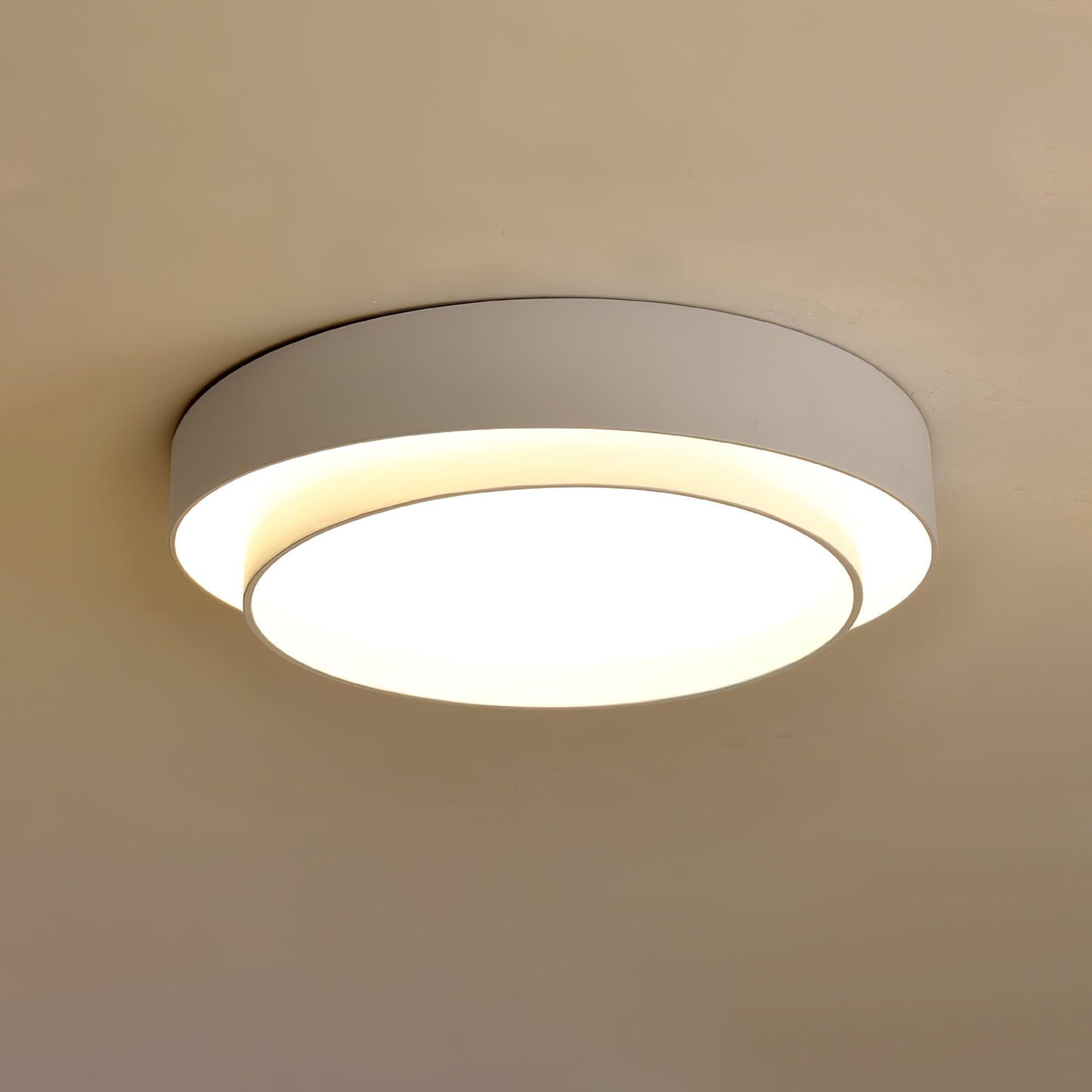 Frendorf | LuxeMelody Moderne LED Deckenleuchte | Elegantes Design | Energiesparende Beleuchtung für Zuhause