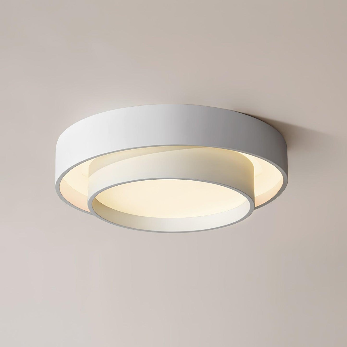 Frendorf | LuxeMelody Moderne LED Deckenleuchte | Elegantes Design | Energiesparende Beleuchtung für Zuhause