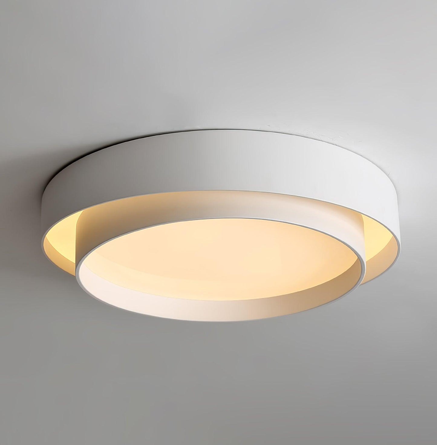 Frendorf | LuxeMelody Moderne LED Deckenleuchte | Elegantes Design | Energiesparende Beleuchtung für Zuhause