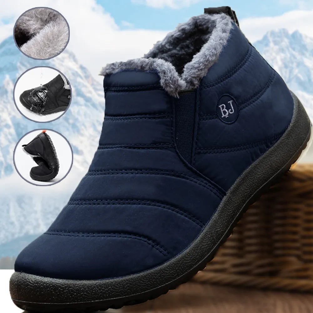 Frendorf | HORACE | Wasserdichte Winterstiefel Herren | Leichte Schneestiefel mit warmer Fütterung