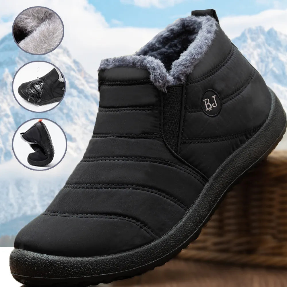 Frendorf | HORACE | Wasserdichte Winterstiefel Herren | Leichte Schneestiefel mit warmer Fütterung