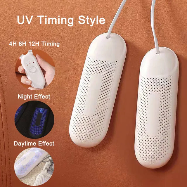 DryFoot | Elektrischer Schuhentrockner und Entfeuchter | Schnelles Trocknen, Geruchlos, 4 Jahreszeiten | Verhindert Schimmel