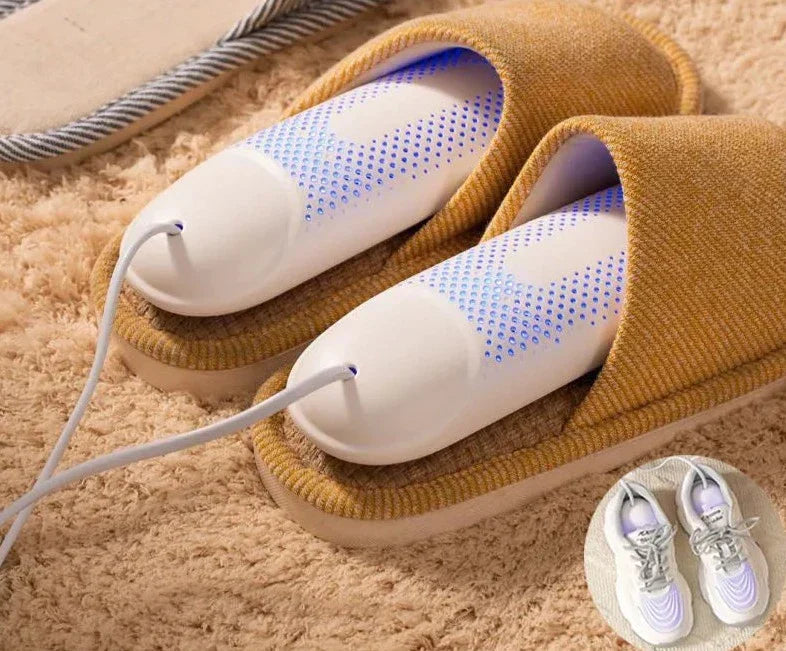 DryFoot | Elektrischer Schuhentrockner und Entfeuchter | Schnelles Trocknen, Geruchlos, 4 Jahreszeiten | Verhindert Schimmel