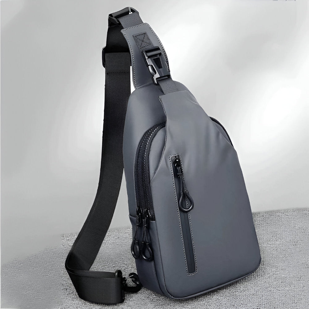 Frendorf | MetroFlex Crossbody Bag - Verstellbare Cross Body Bag Men - Modische Crossbody Bag Schwarz