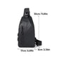 Frendorf | MetroFlex Crossbody Bag - Verstellbare Cross Body Bag Men - Modische Crossbody Bag Schwarz