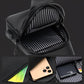 Frendorf | MetroFlex Crossbody Bag - Verstellbare Cross Body Bag Men - Modische Crossbody Bag Schwarz