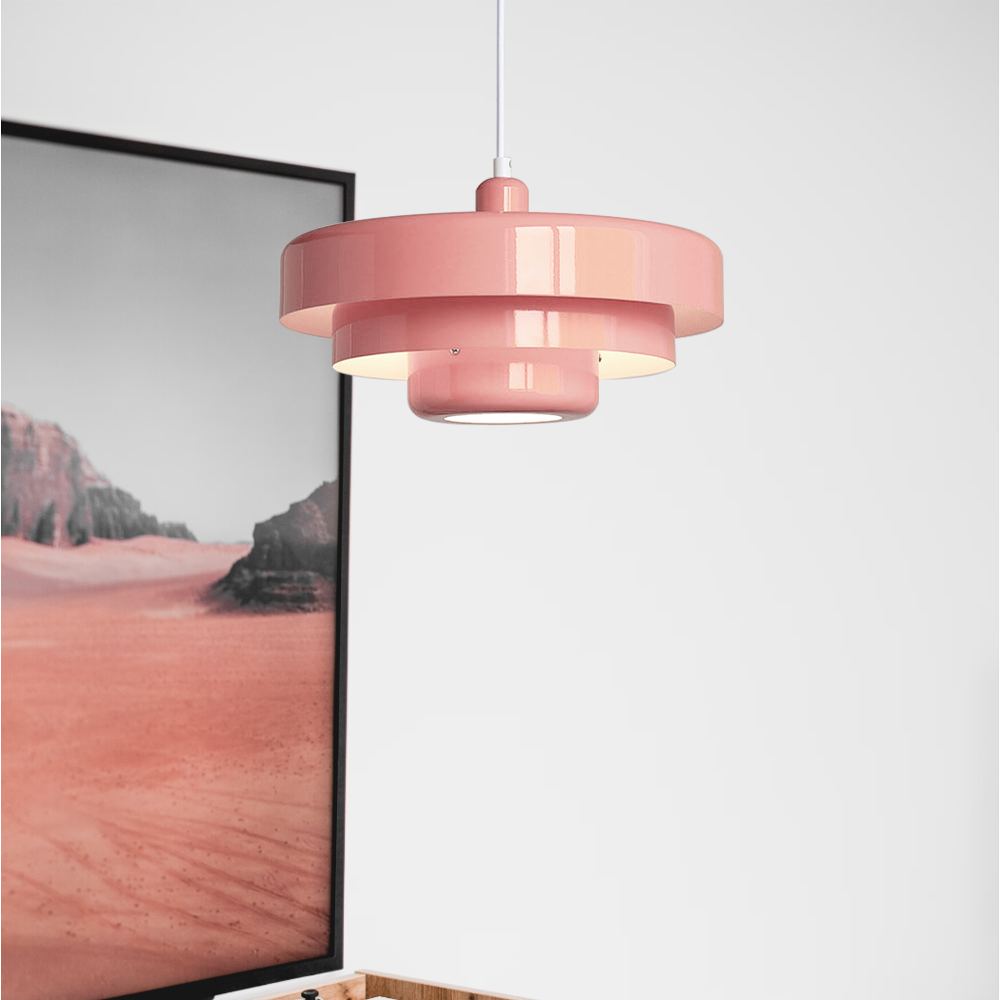 Frendorf | Midden-eeuwse Bauhaus IJzeren Hanglamp - Iconisch Ontwerp met Verstelbare Lengte