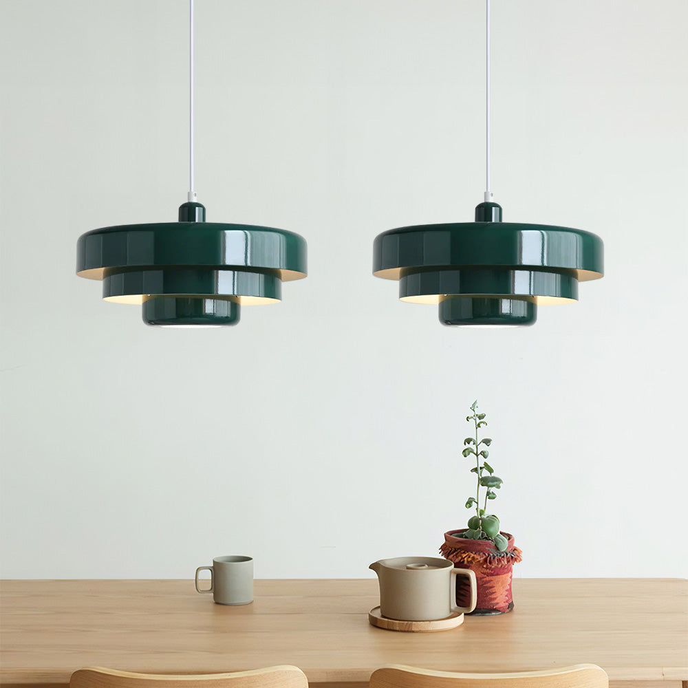 Frendorf | Midden-eeuwse Bauhaus IJzeren Hanglamp - Iconisch Ontwerp met Verstelbare Lengte