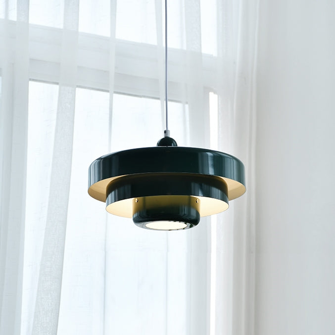 Frendorf | Midden-eeuwse Bauhaus IJzeren Hanglamp - Iconisch Ontwerp met Verstelbare Lengte