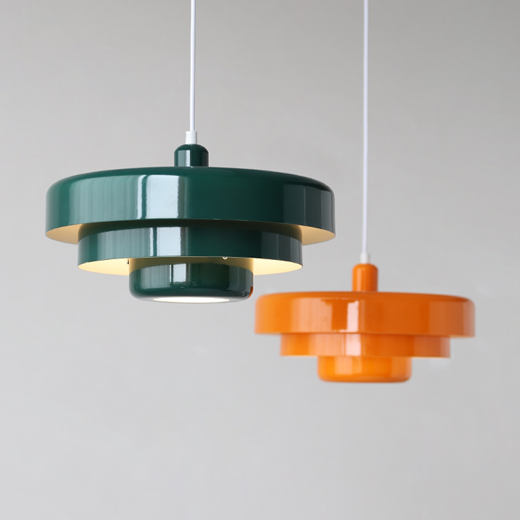 Frendorf | Midden-eeuwse Bauhaus IJzeren Hanglamp - Iconisch Ontwerp met Verstelbare Lengte