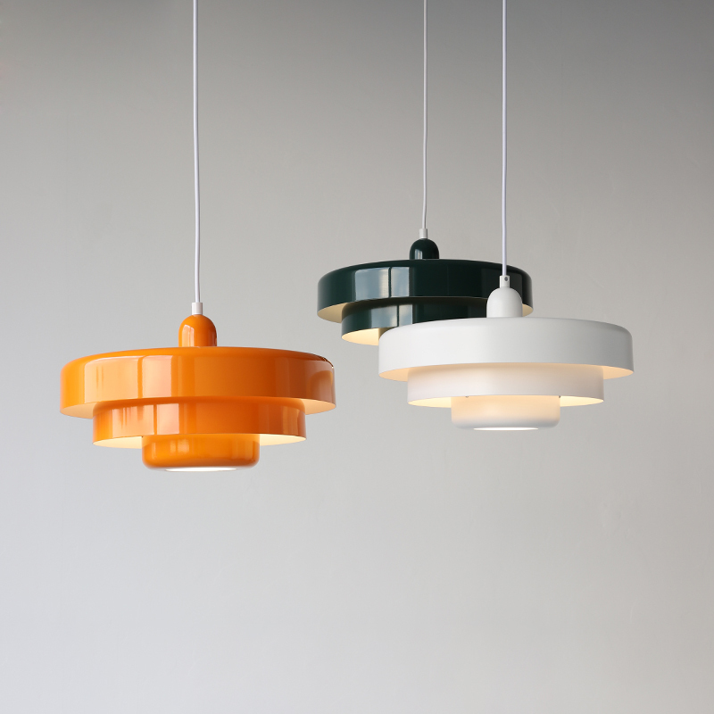 Frendorf | Midden-eeuwse Bauhaus IJzeren Hanglamp - Iconisch Ontwerp met Verstelbare Lengte