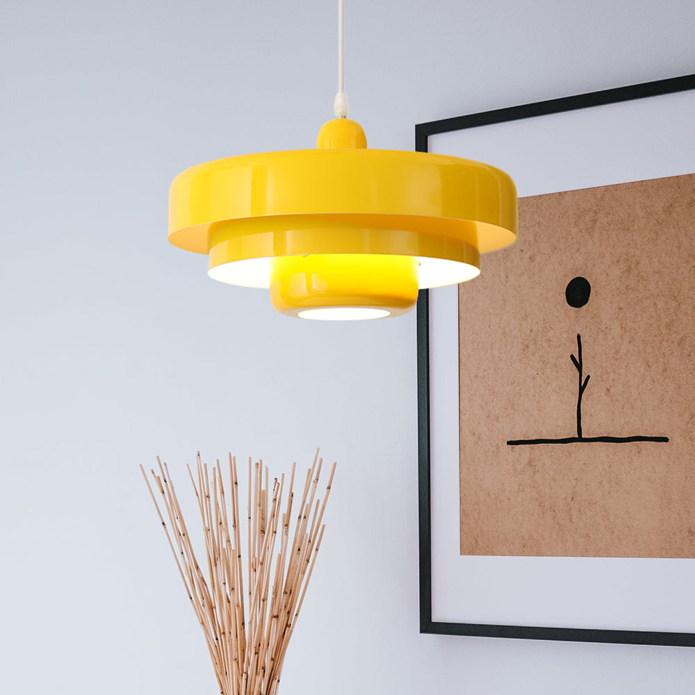 Frendorf | Midden-eeuwse Bauhaus IJzeren Hanglamp - Iconisch Ontwerp met Verstelbare Lengte
