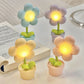 Frendorf | BloomAura – Elegante kleine Tischlampe mit Blumendesign für sanfte Beleuchtung