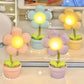 Frendorf | BloomAura – Elegante kleine Tischlampe mit Blumendesign für sanfte Beleuchtung