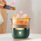 Himalaya Salzkrystalllampe & Ätherischer Öl Diffusor, USB Ultraschall Luftbefeuchter für Zuhause & Büro