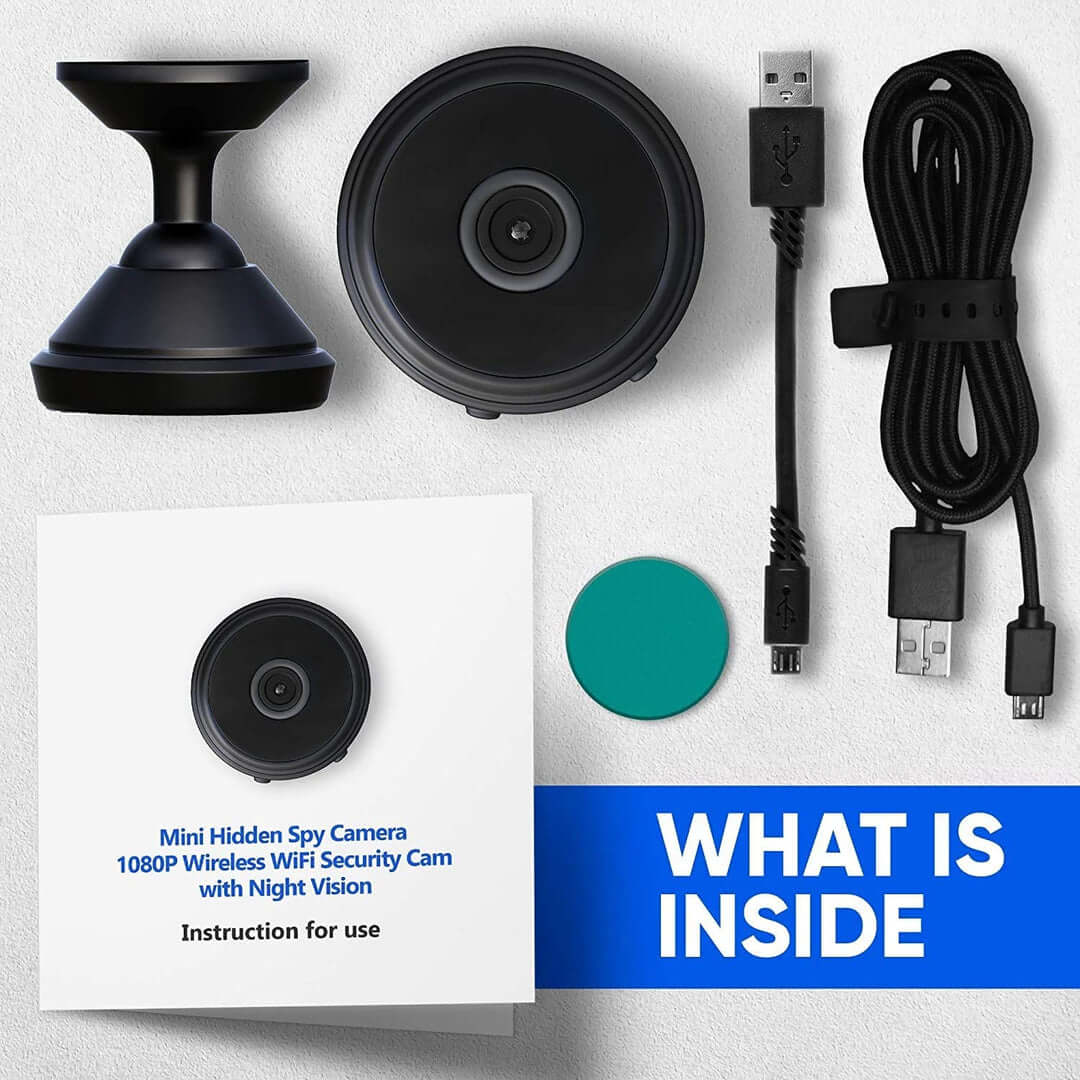 Frendorf | SpyCam - Mini Magnetische CCTV Kamera!