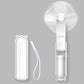 Frendorf | Wiederaufladbarer USB Ventilator mit Powerbank-Funktion und zusammenklappbarem Griff