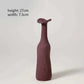 Minimalistische Morandi-farbige Vasen