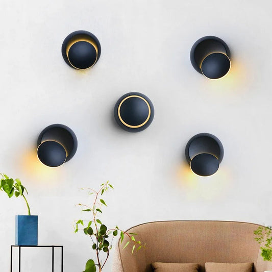 Minimalistisches Orb-Design-Wandleuchte