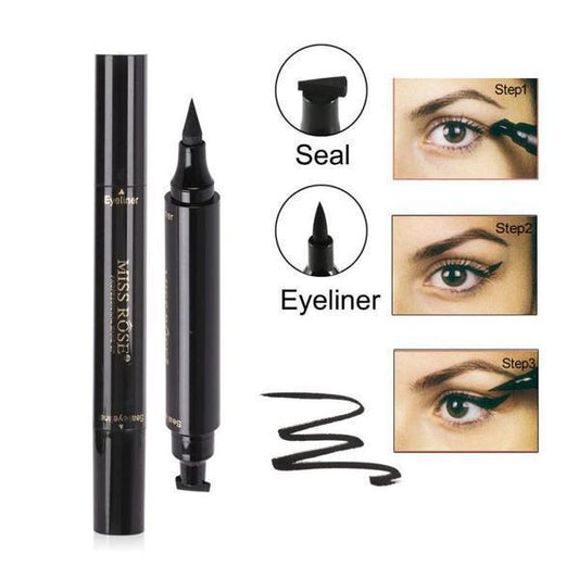 Frendorf | 2 in 1 Flüssig-Eyeliner mit Flügelstempel