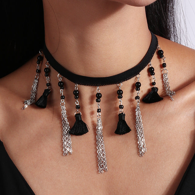 Frendorf | Royal rund | Samt Halsband Halsketten