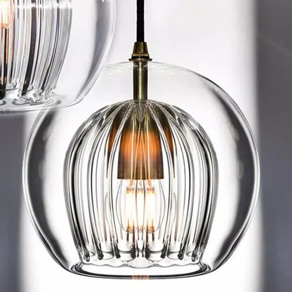 LuxeSphere – Moderne Hängelampe aus Glas