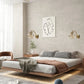 Frendorf | CrystalLux Moderne Glas Wandlampe | Elegante Applikation | Stilvolle Wandbeleuchtung für Zuhause
