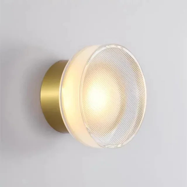 Frendorf - Moderne runde Wandleuchte für atmosphärische Eleganz