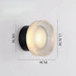 Frendorf | OrbixGlow Runde Moderne Wandlampe | Elegantes Lichtdesign | Dimmbare 3-Farb-Option