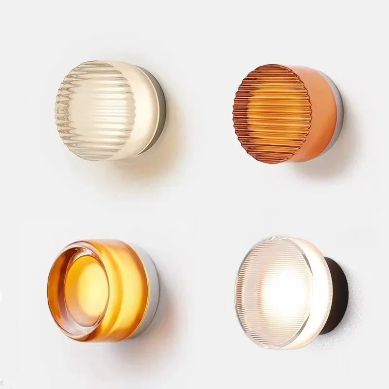 Frendorf - Moderne runde Wandleuchte für atmosphärische Eleganz