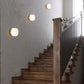 Frendorf | OrbixGlow Runde Moderne Wandlampe | Elegantes Lichtdesign | Dimmbare 3-Farb-Option