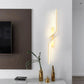 Kreative LED Wandlampe mit Streifen-Design | Modernes Design und dimmbares Licht in 3 Farben
