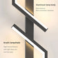 Kreative LED Wandlampe mit Streifen-Design | Modernes Design und dimmbares Licht in 3 Farben
