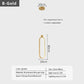 Elegante Doppelte Ring Hängeleuchte | DuoGlow