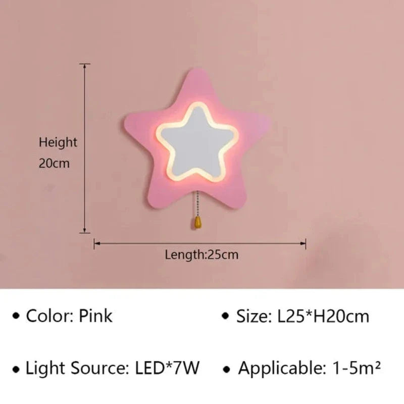 LED-Wandrampe für Kinderzimmer und Korridore