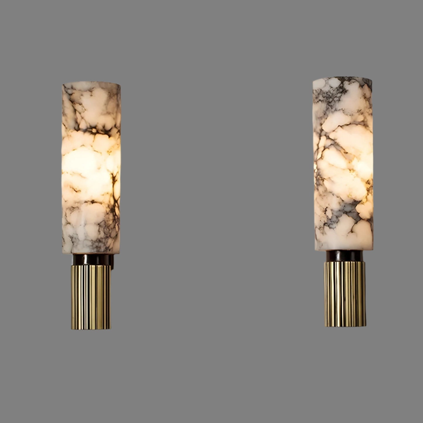 Frendorf | Marbelle – Elegante Wandleuchte mit stilvollem Marmorinspiriertem Muster