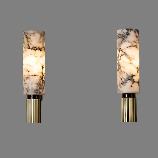 Frendorf | Marbelle – Elegante Wandleuchte mit stilvollem Marmorinspiriertem Muster